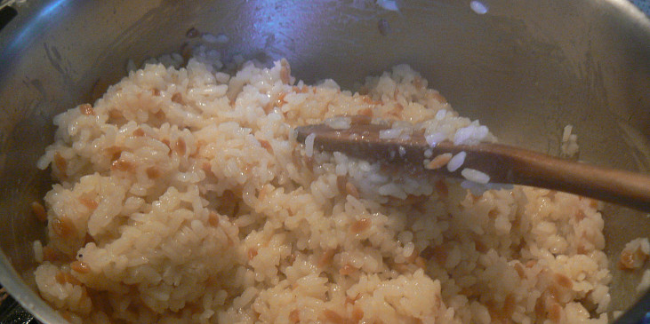 Rýže na egyptský způsob (po 30 minútach od začiatku varenia by mala byť…)