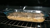 Shawerma (šaverma) po mojom (misu s mäsom dáme neprikrytú do rúry a pečieme tak dlho, kým sa nám takmer všetka šťava neodparí)