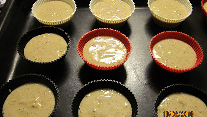 Skořicové muffiny s ovocem