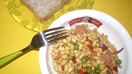 Sojový salát se zeleninou