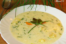 Šnytlíková (pažitková) polévka