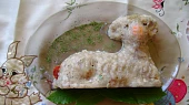 Sulc - klasický recept, podle starých řeznických norem, Velikonoční sulc - dle receptu, ustydly ve forme na beranka... :o) 