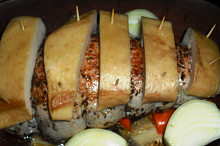 Se slaninou