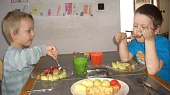 Velikonoční hlavička - nádivka, obědváme 