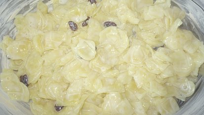 Zapékané nudle v mléku