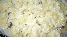 Zapékané nudle v mléku