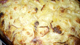 Zapékané nudle v mléku