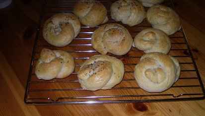 Babiččiny "startovací" žemličky (jinak housky)