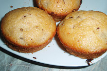Čokoládovo-banánové muffiny