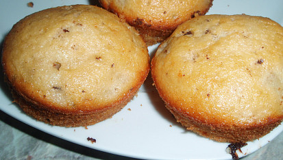 Čokoládovo-banánové muffiny, Čokoládovo-banánové muffiny