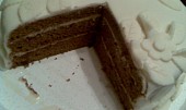 Čokoládový dort s karamelovým krémem