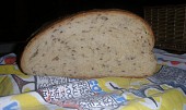 Domácí chléb (priečny rez)