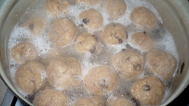 Grahamovo-tvarohové  kuličky