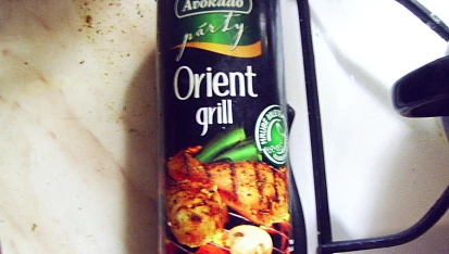 Gyrosový špíz z trouby, koření Orient grill