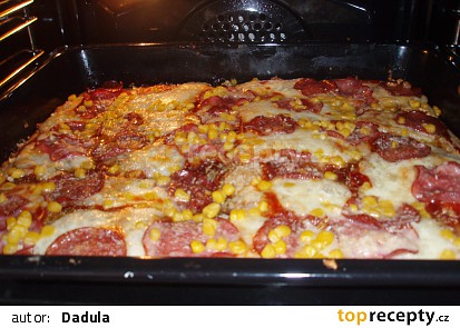 Italská kynutá pizza po česku :)