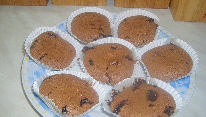 Kakaové muffiny