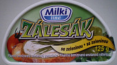 Krkovička se zálesákovou peřinkou