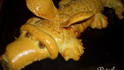 Krokodýl, hotový dráček