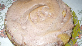 Krupicový nákyp se sněhovou čapkou