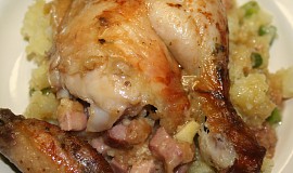 Kuře plněné olomouckými tvarůžky
