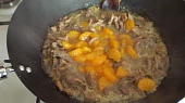 Kuřecí nudličky na mandarinkách, Přidáme mandarinkový kompot