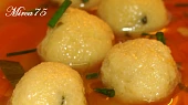 Kuskusové knedlíčky do polévky, Kuskusové knedlíčky