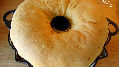 Kynutá maková bábovka, Po upečení