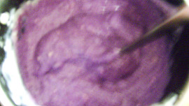 Lila dort- borůvkový