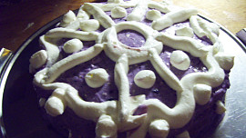 Lila dort- borůvkový