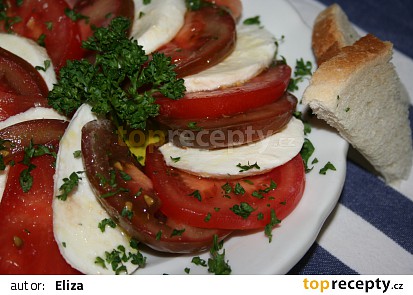 Mozzarella salát