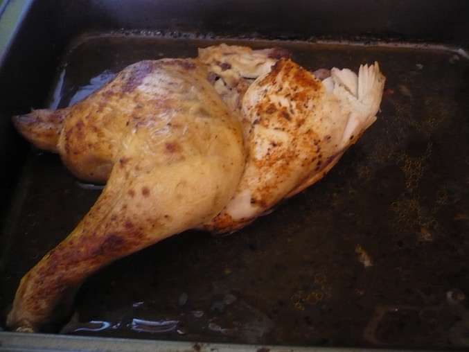 Pečené kuře III
