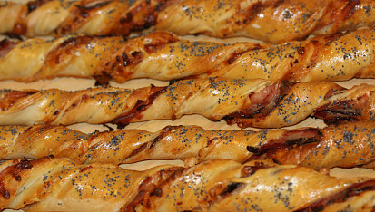 Pizza tyčinky z kynutého těsta, Pizza tyčinky z kynutého těsta