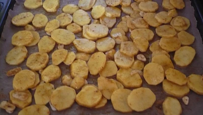Rychlé pečené brambory
