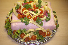 Slaný "mini" dort