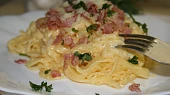 Špagety à la carbonara