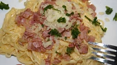 Špagety à la carbonara