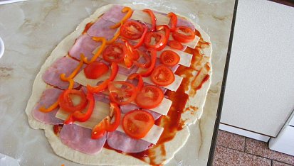 Štrúdl aĺa pizza