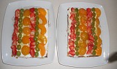 Svěží dvoubarevné dortíky (:)))