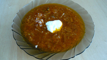 Ukrajinský boršč