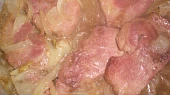 Uzená krkovička na cibulce (pánská jízda)