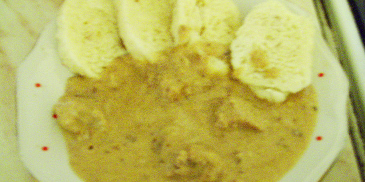 Vepřové kostky s hořčicovou omáčkou (Vepřové kostky v hořčičné omáčce)