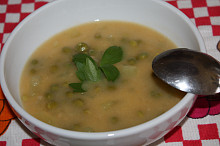 Babiččina hrášková polévka