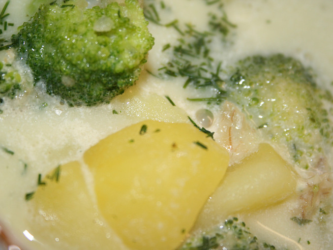 Brokolicovo - bramborová polévka