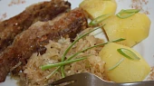 Country pečený bůček na kysaném zelí, Country pečený bůček na kysaném zelí