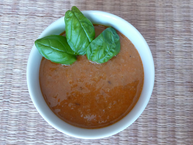 Dietní rajčatová polévka