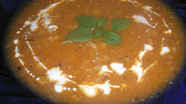 Dršťková polévka se smetanou, Pridala som papriku a cesnak,preto tá farba :-) 