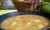 Kedlubnová polévka s máslovou jíškou