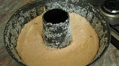 Kokosová sváteční bábovka, Kokosová sváteční bábovka před upečením