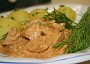 Kuřecí stroganoff a la Inka