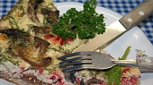 Lososová quiche